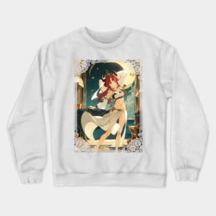 Nilou Dancing in the moon light Crewneck Sweatshirt